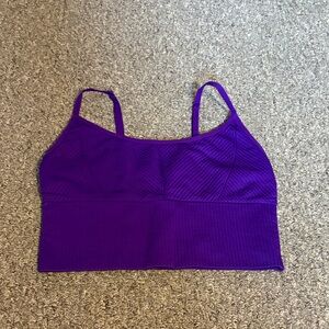 PINK ACTIVE Purple Bralette/workout top
